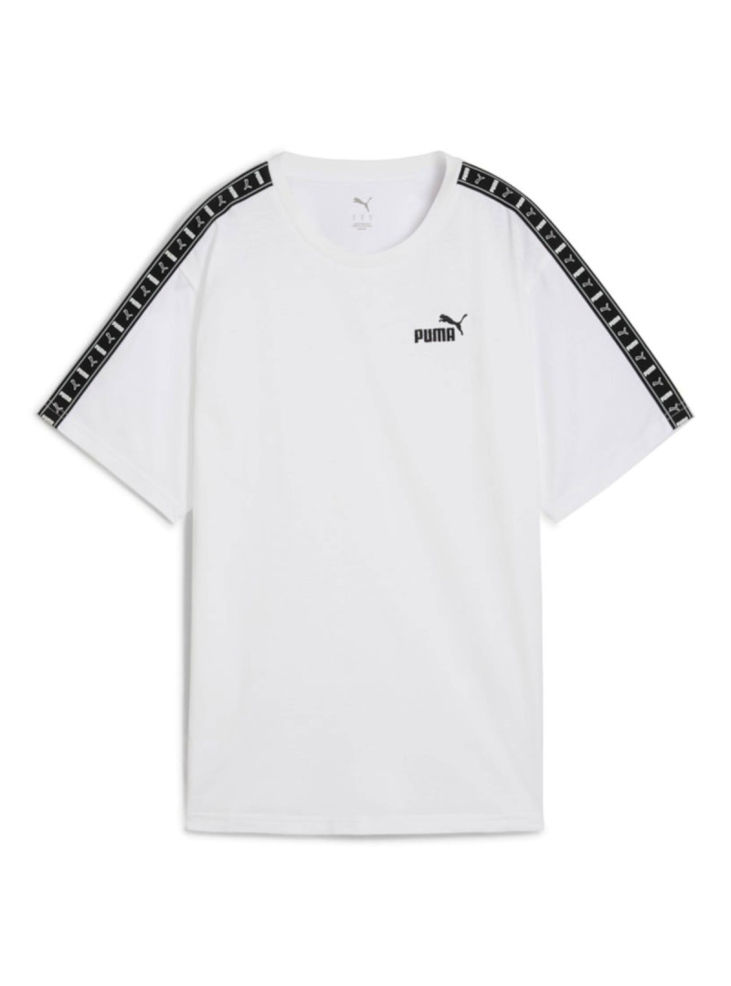 Puma Damski T-shirt Ess Tape Relaxed Tee Puma Whit 68500902 Biały | Sklep Monotox