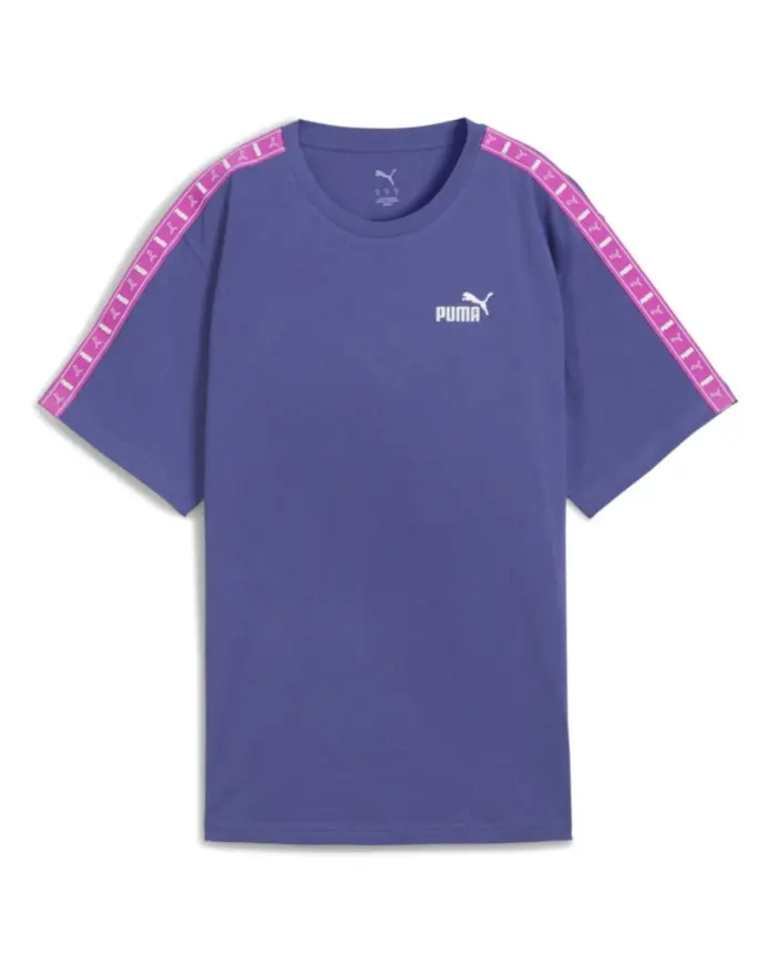 Puma Damski T-shirt Ess Tape Relaxed Tee Crys 68500946 Fioletowy | Sklep Monotox