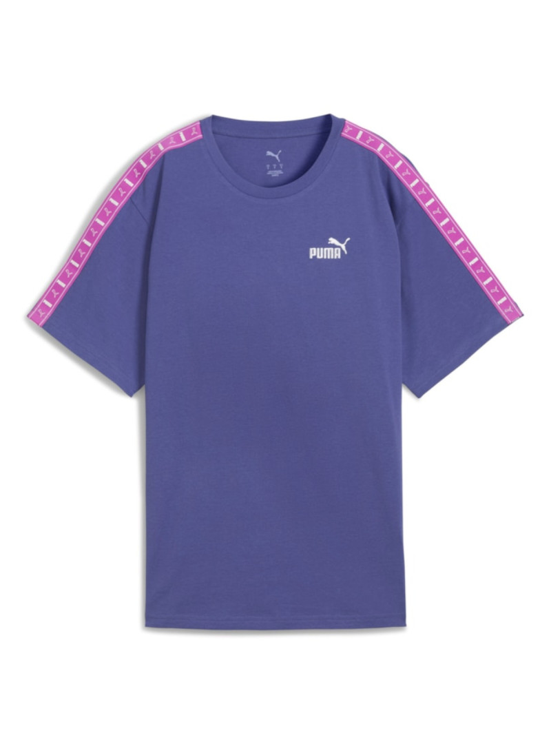 Puma Damski T-shirt Ess Tape Relaxed Tee Crys 68500946 Fioletowy | Sklep Monotox