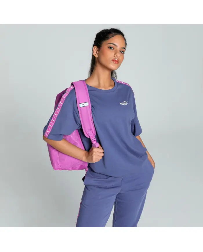 Puma Damski T-shirt Ess Tape Relaxed Tee Crys 68500946 Fioletowy | Sklep Monotox