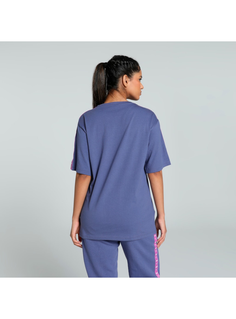 Puma Damski T-shirt Ess Tape Relaxed Tee Crys 68500946 Fioletowy | Sklep Monotox