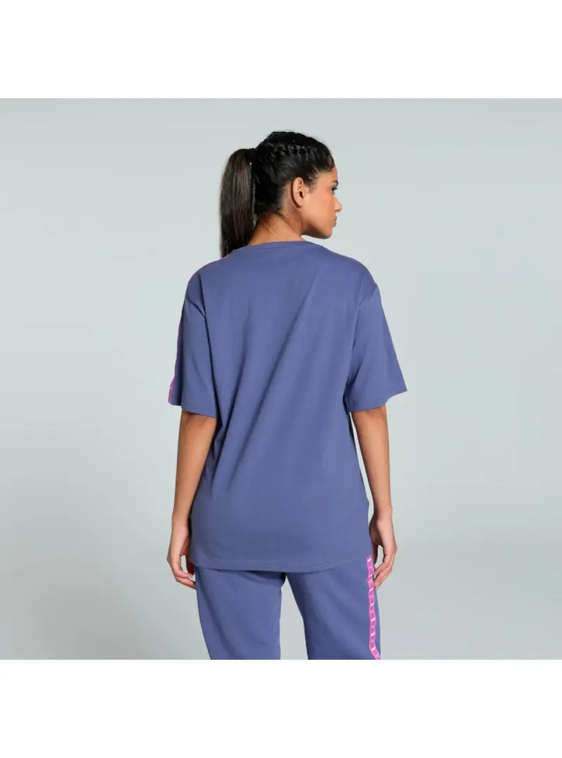 Puma Damski T-shirt Ess Tape Relaxed Tee Crys 68500946 Fioletowy | Sklep Monotox