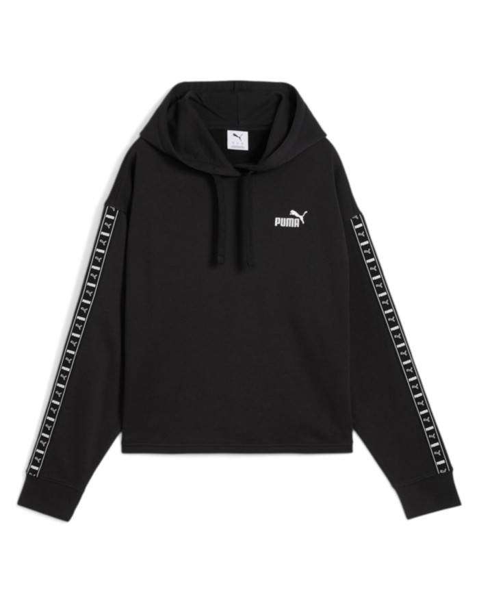 Puma Damska Bluza Ess Tape Comfort Crop Hoodie T 68501101 Czarny | Sklep Monotox