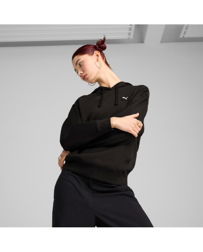 Puma Damska Bluza Ess Elevated Comfort Hoodie Tr 68501801 Czarny | Sklep Monotox