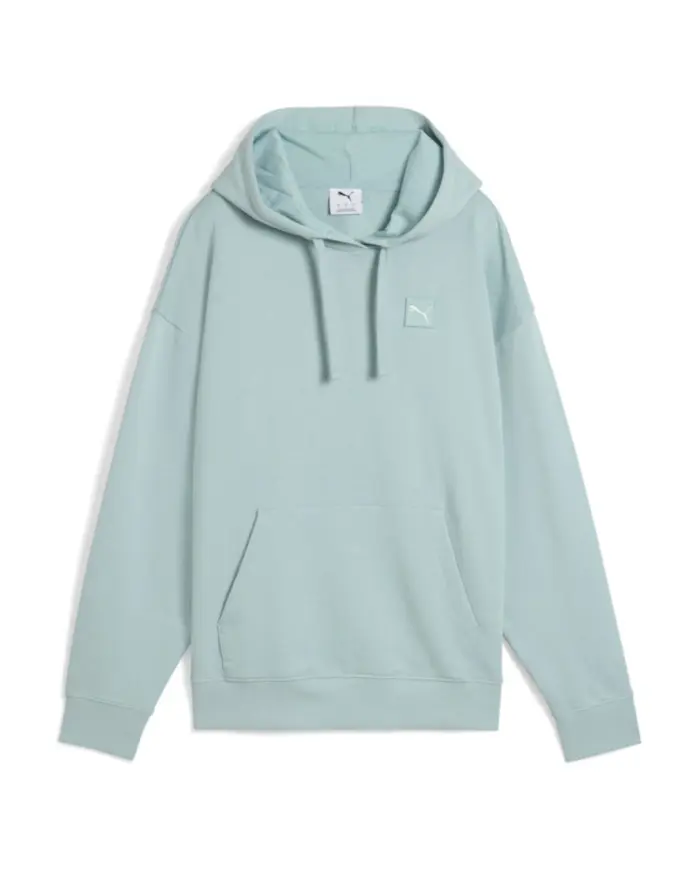 Puma Damska Bluza Ess Elevated Comfort Hoodie Tr 68501867 Zielony | Sklep Monotox