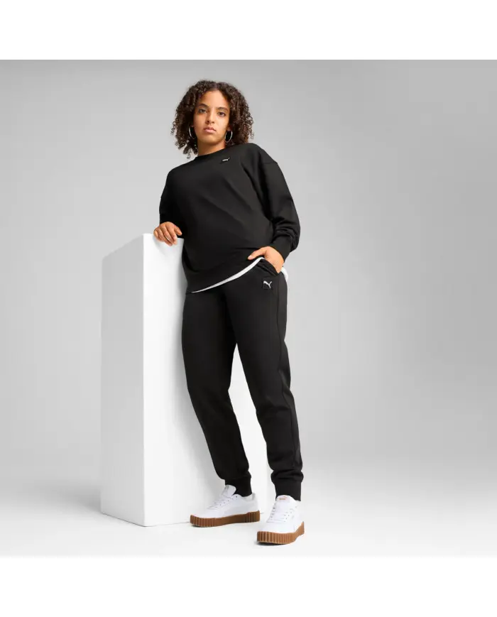 Puma Damskie Spodnie Spodnie Ess Elevated Sweatpant 68501901 Czarny | Sklep Monotox