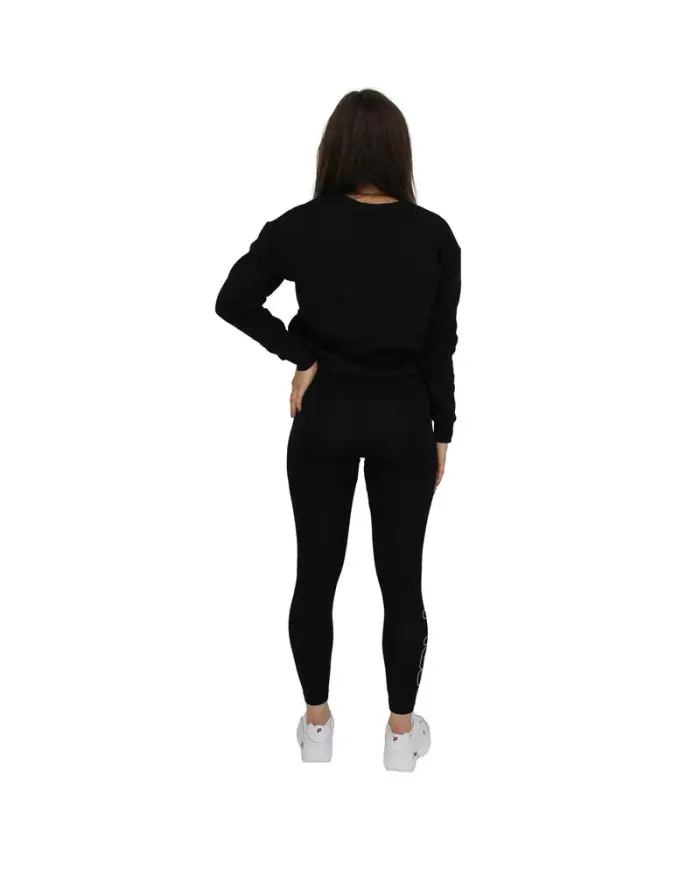 Fila Damska Bluza Effie Crew Sweat W 687467002 Czarny | Sklep Monotox