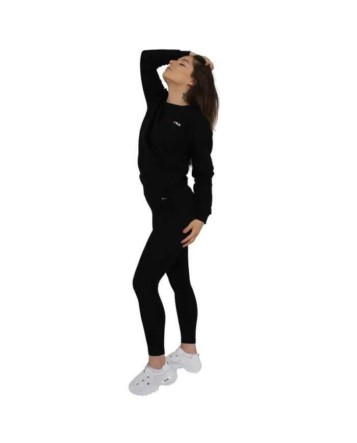 Fila Damska Bluza Effie Crew Sweat W 687467002 Czarny | Sklep Monotox