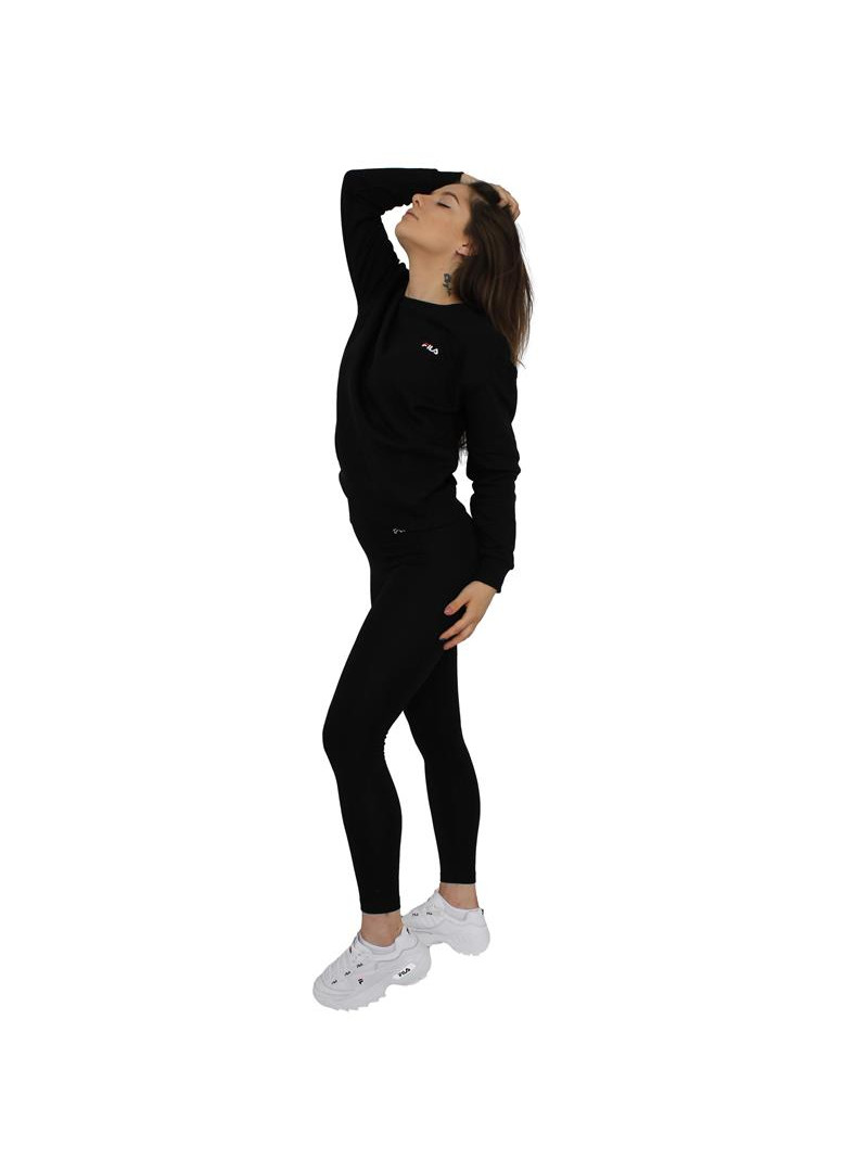 Fila Damska Bluza Effie Crew Sweat W 687467002 Czarny | Sklep Monotox