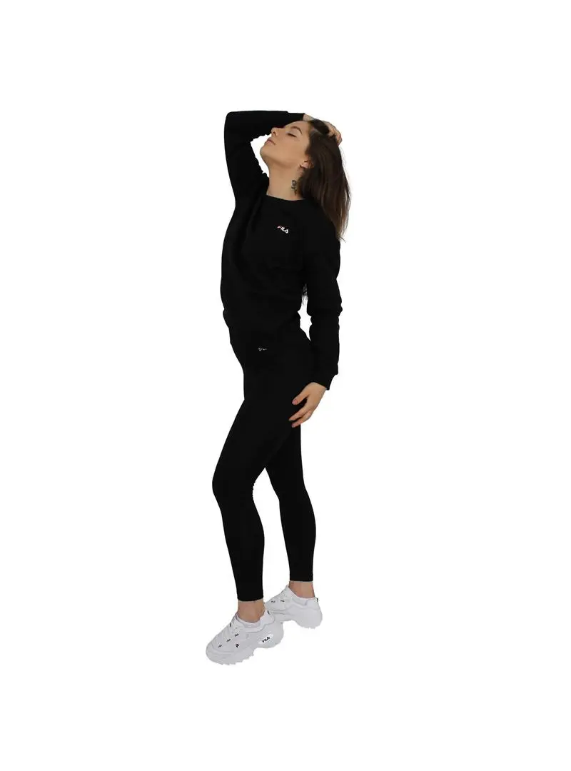 Fila Damska Bluza Effie Crew Sweat W 687467002 Czarny | Sklep Monotox