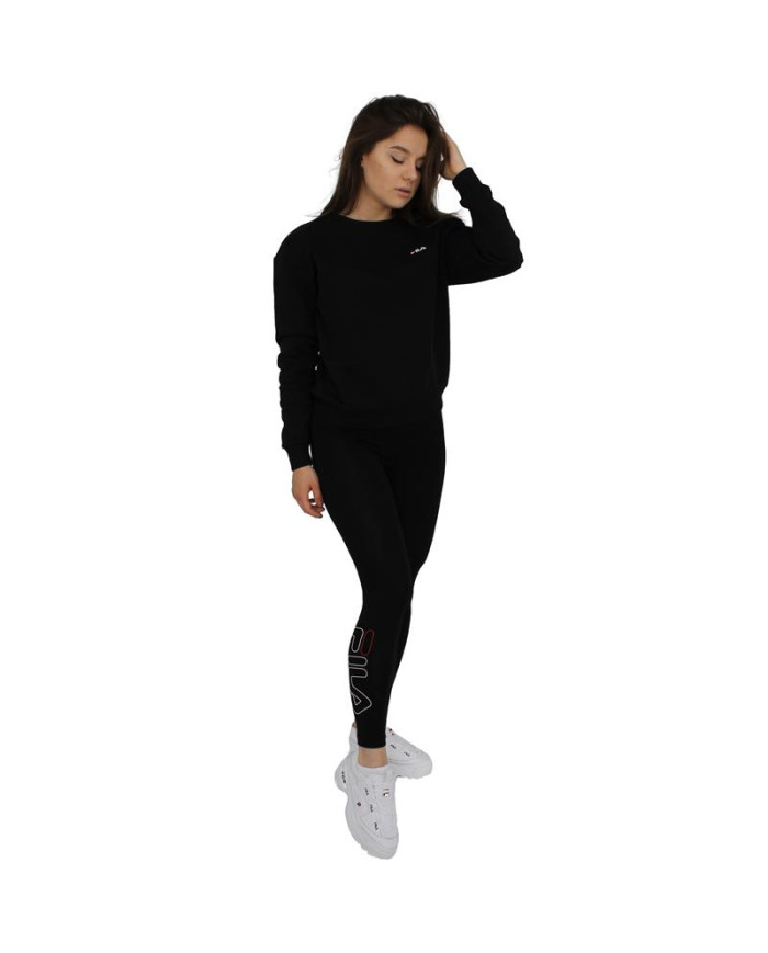 Fila Damska Bluza Effie Crew Sweat W 687467002 Czarny | Sklep Monotox