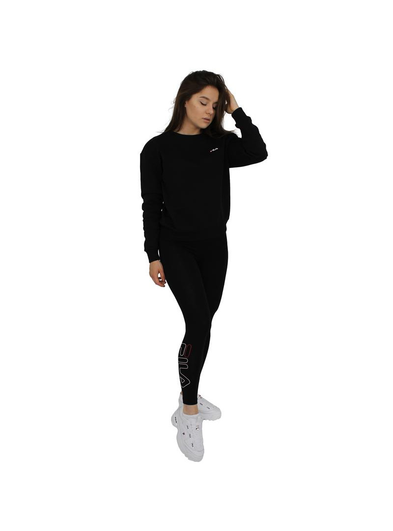 Fila Damska Bluza Effie Crew Sweat W 687467002 Czarny | Sklep Monotox