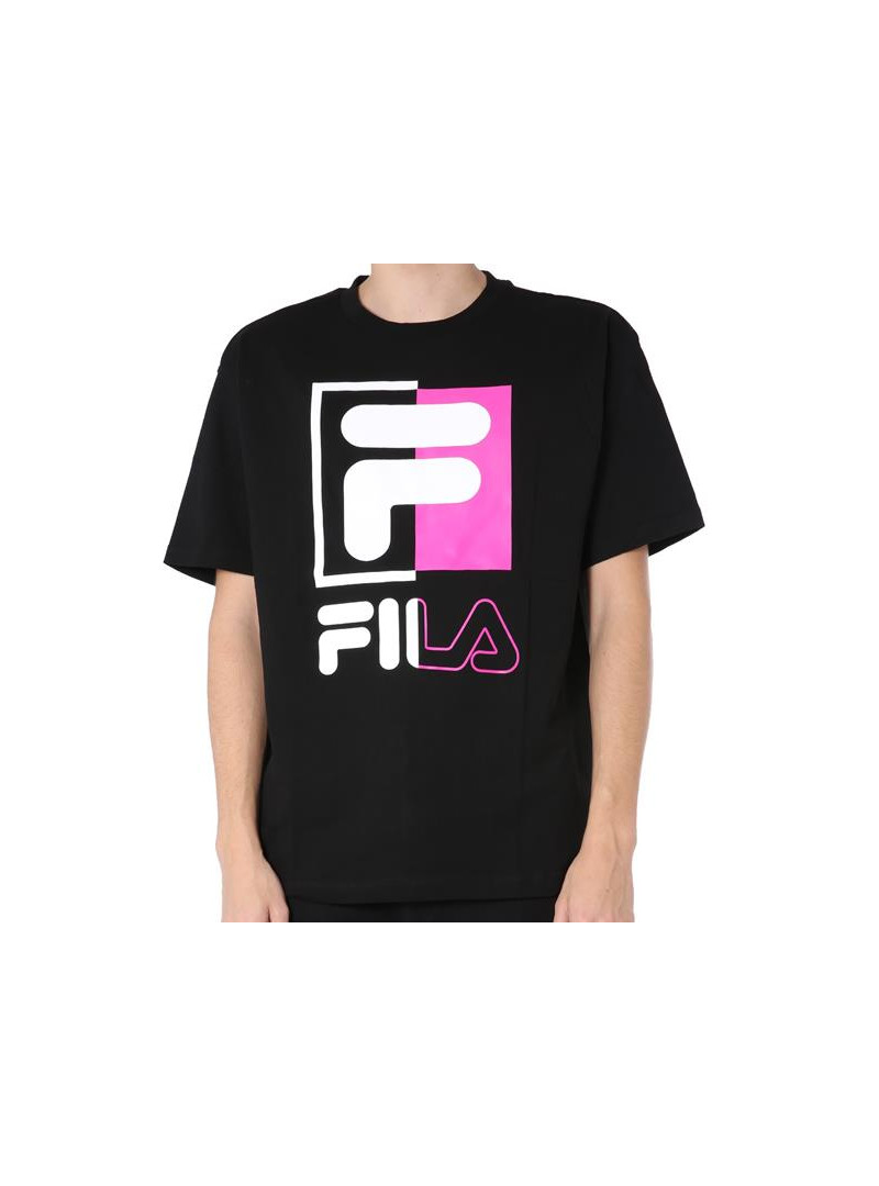 Fila Męski T-shirt Saku Tee 687475002 Czarny | Sklep Monotox