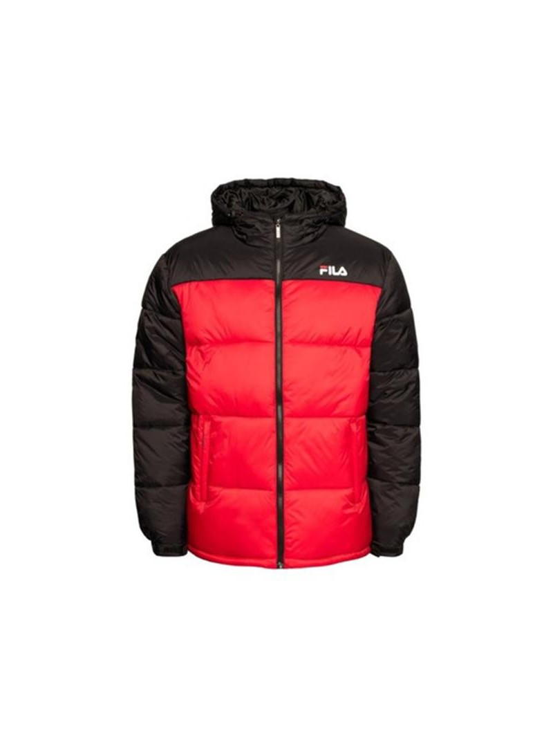 Fila Męska Kurtka Scooter Puffer Jkt 687988472 Czerwony | Sklep Monotox