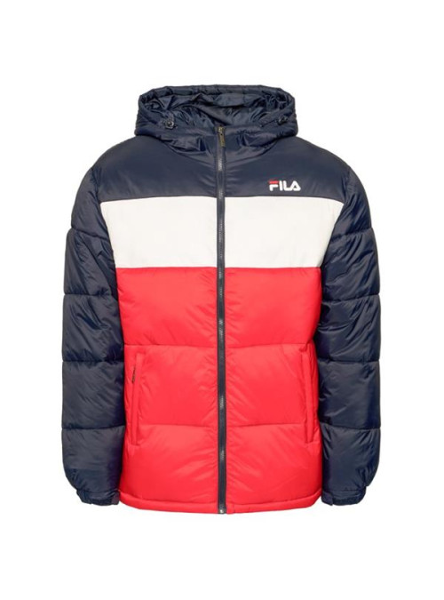 Fila Męska Kurtka Scooter Puffer Jkt 687988G06 Czerwony | Sklep Monotox