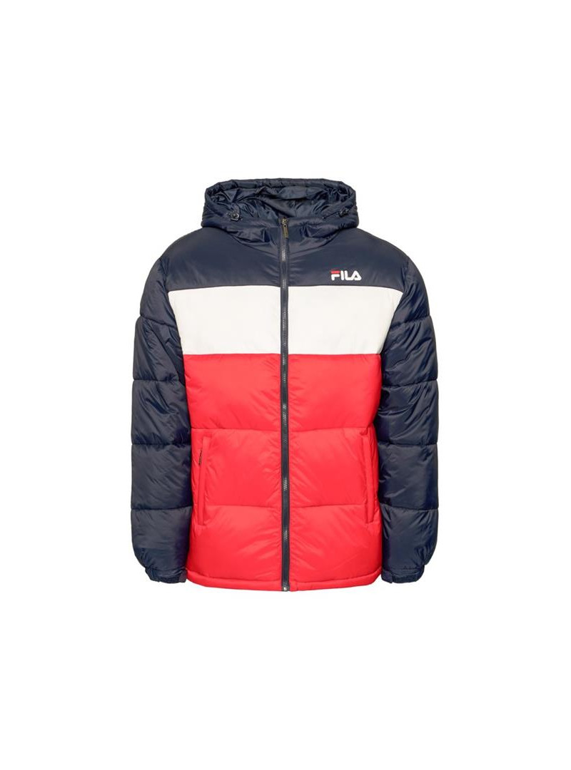 Fila Męska Kurtka Scooter Puffer Jkt 687988G06 Czerwony | Sklep Monotox