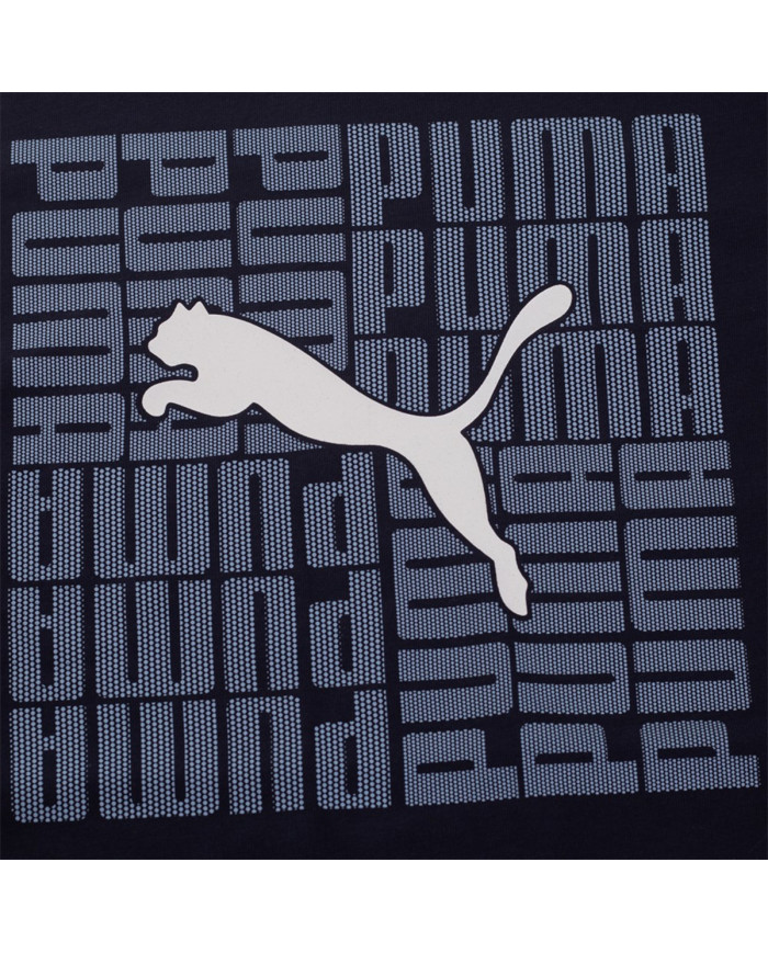 Puma Męski T-shirt Graphic Box Tee 68803116 Czarny | Sklep Monotox
