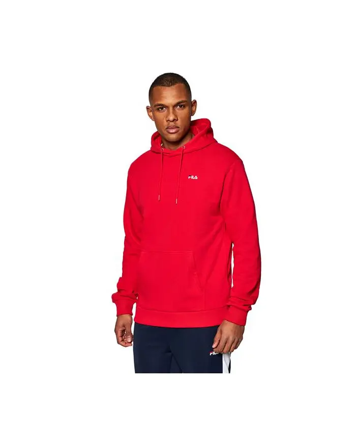 Fila Męska Bluza Edison Hoody M 688163006 Czerwony | Sklep Monotox