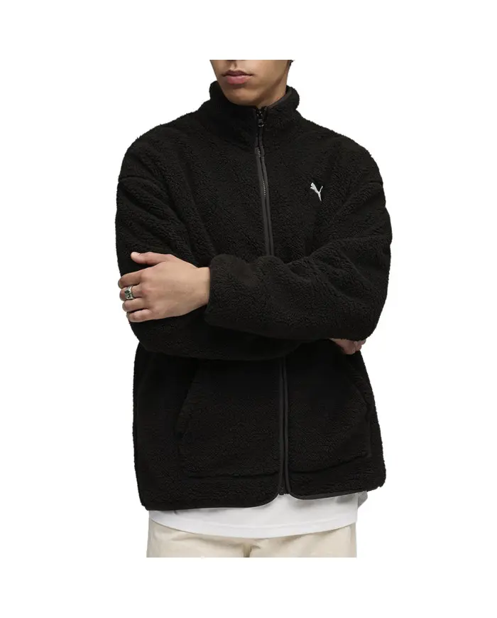 Puma Męska Bluza Ess Elevated Relaxed 68825901 Czarny | Sklep Monotox