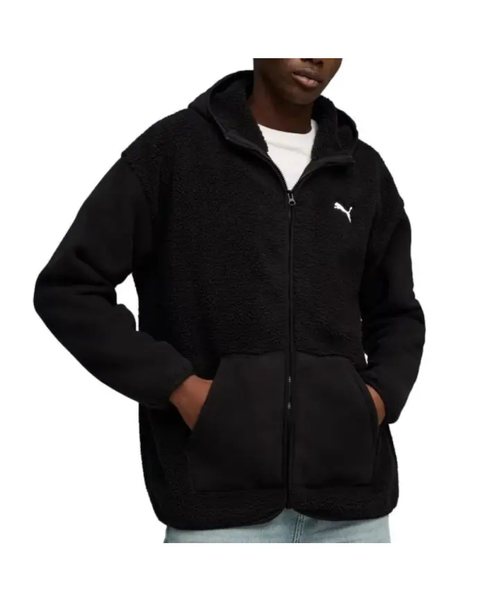 Puma Męska Bluza Ess Elevated Relaxed 68826001 Czarny | Sklep Monotox