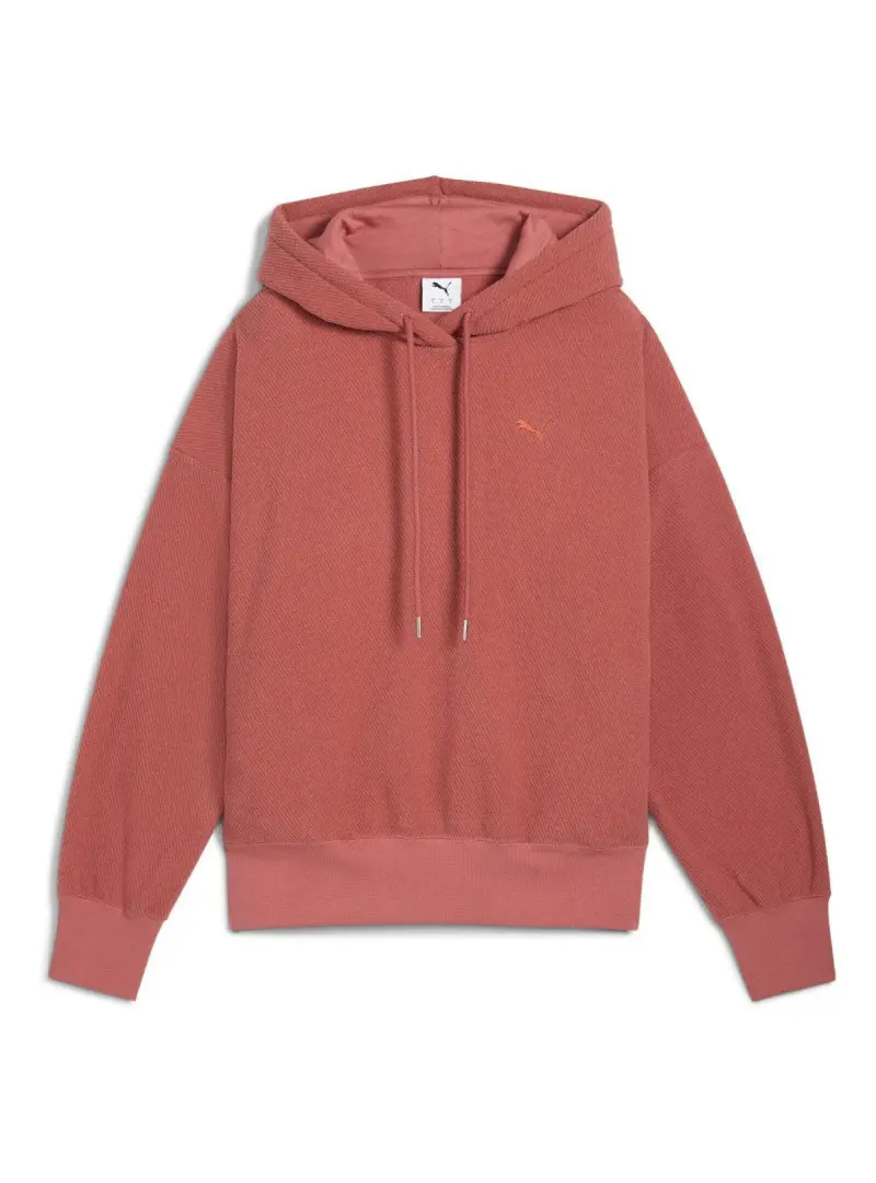 Puma Damska Bluza Her Oversized Hoodie 68886860 Czerwony | Sklep Monotox