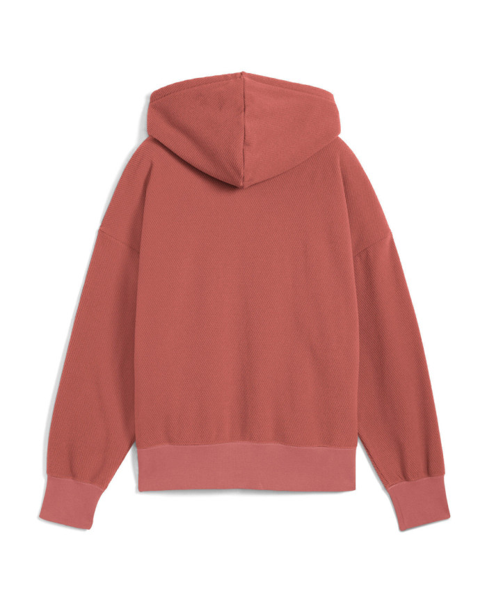 Puma Damska Bluza Her Oversized Hoodie 68886860 Czerwony | Sklep Monotox