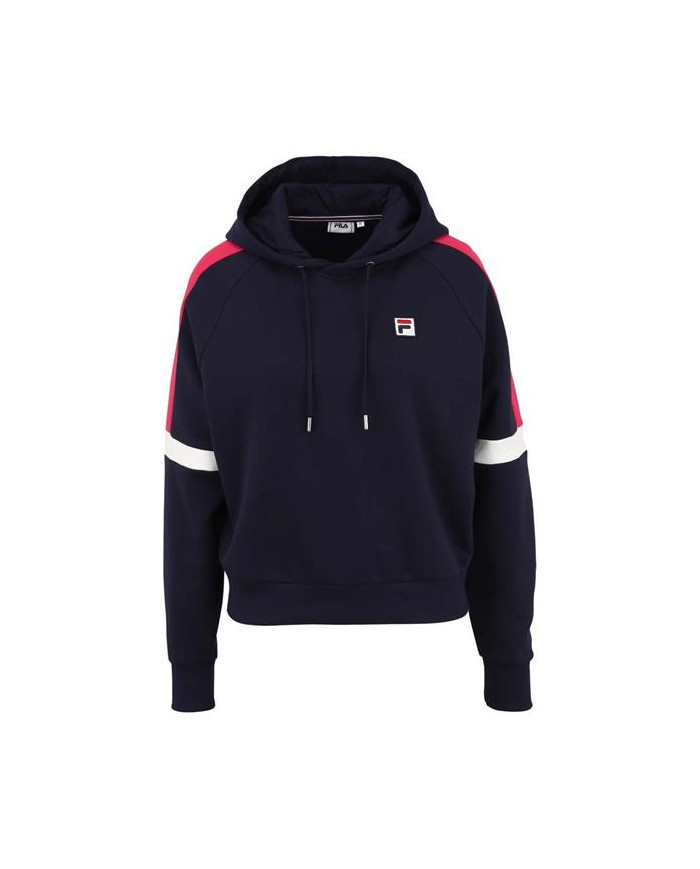 Fila Damska Bluza Cate Raglan Hoody 688964B420 Granatowy | Sklep Monotox