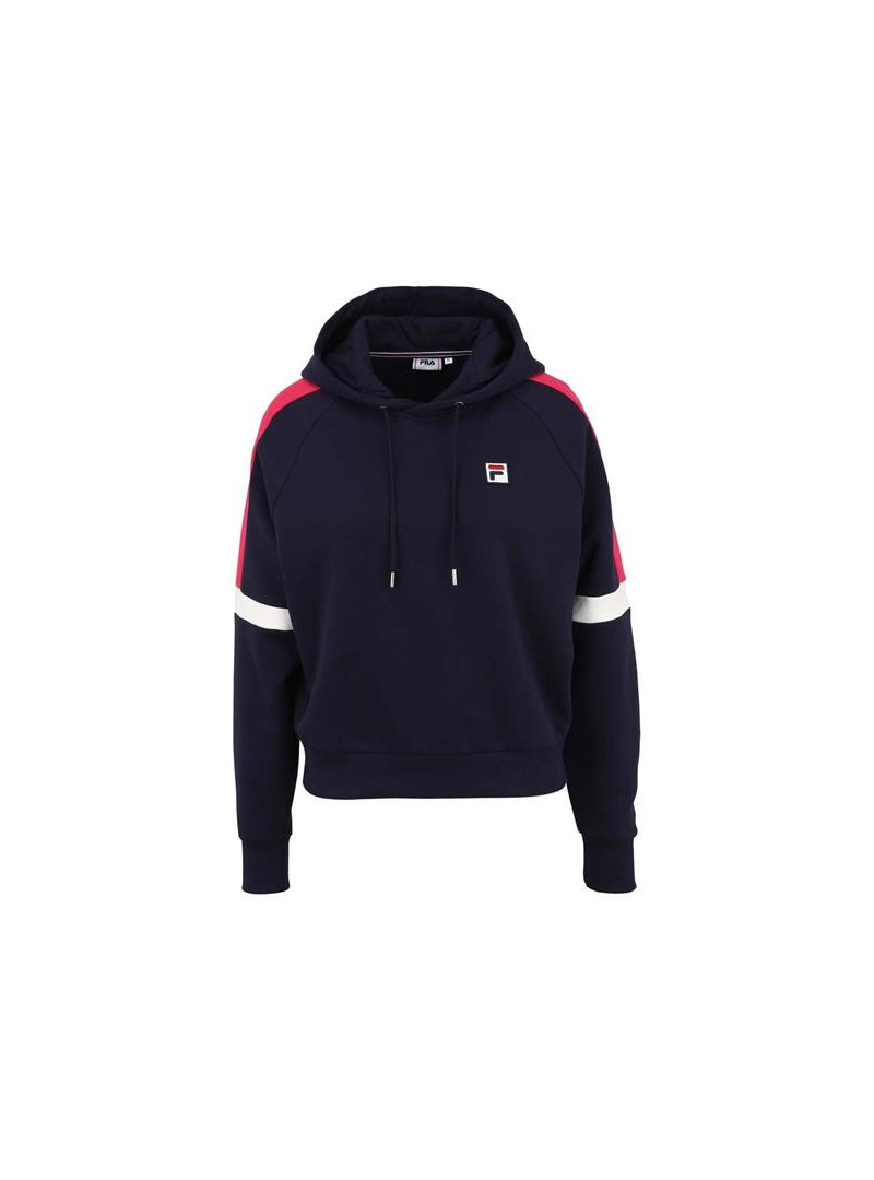 Fila Damska Bluza Cate Raglan Hoody 688964B420 Granatowy | Sklep Monotox