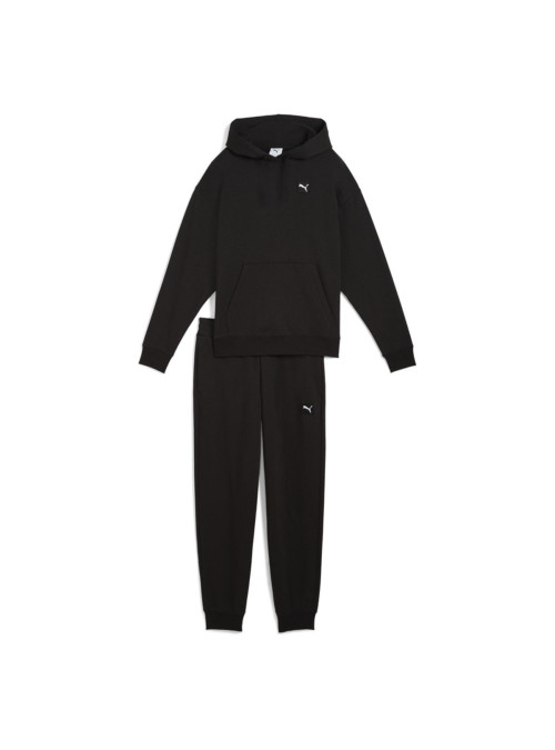 Puma Damskie Dresy Loungewear Sweat Suit Comfort 68934601 Czarny | Sklep Monotox