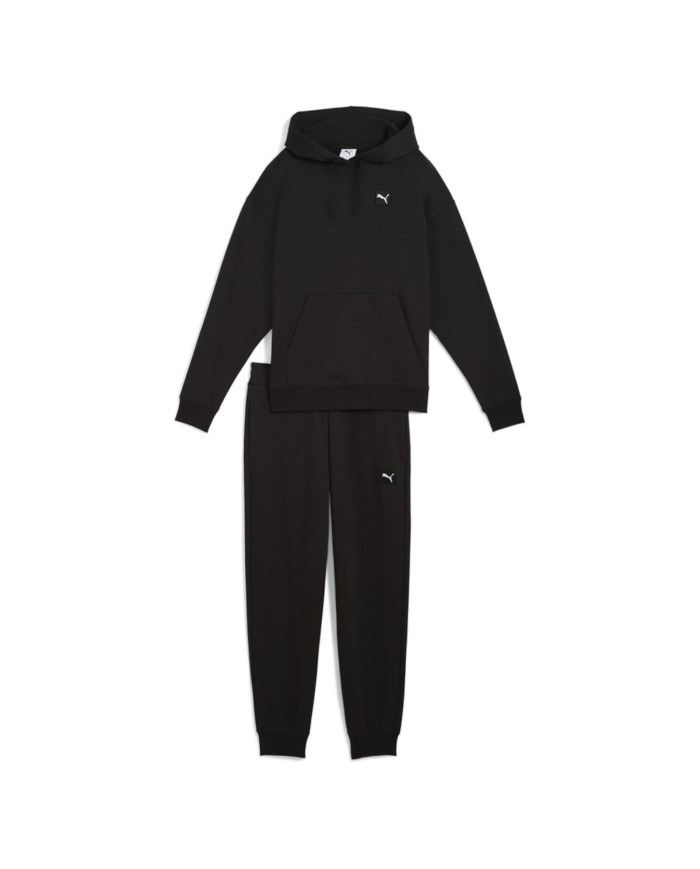 Puma Damskie Dresy Loungewear Sweat Suit Comfort 68934601 Czarny | Sklep Monotox