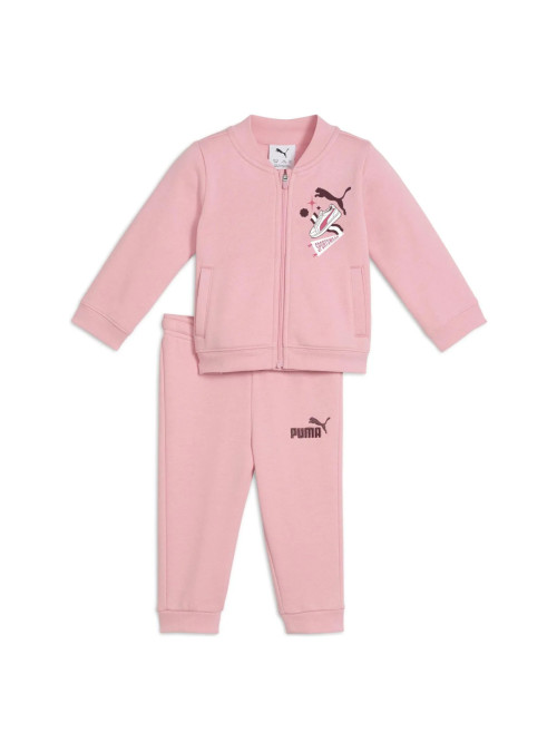Puma Dziecięce Dresy Minicats Full Zip Set Fl Inf 68973227 Różowy | Sklep Monotox