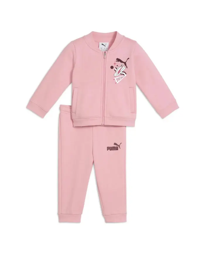 Puma Dziecięce Dresy Minicats Full Zip Set Fl Inf 68973227 Różowy | Sklep Monotox