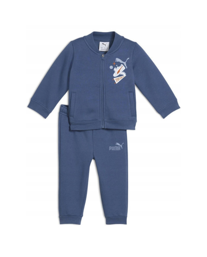Puma Dziecięce Dresy Minicats Full Zip Set Fl Inf 68973280 Granatowy | Sklep Monotox