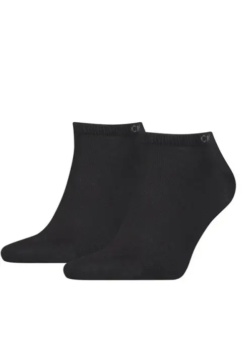 Calvin Klein Męskie Skarpety Ck Men Sneaker 2p 701218707001 Czarny | Sklep Monotox