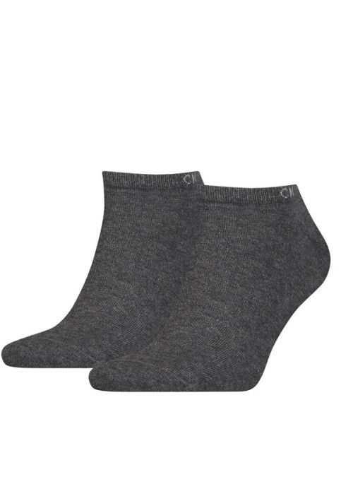 Calvin Klein Męskie Skarpety Ck Men Sneaker 2p 701218707003 Szary | Sklep Monotox