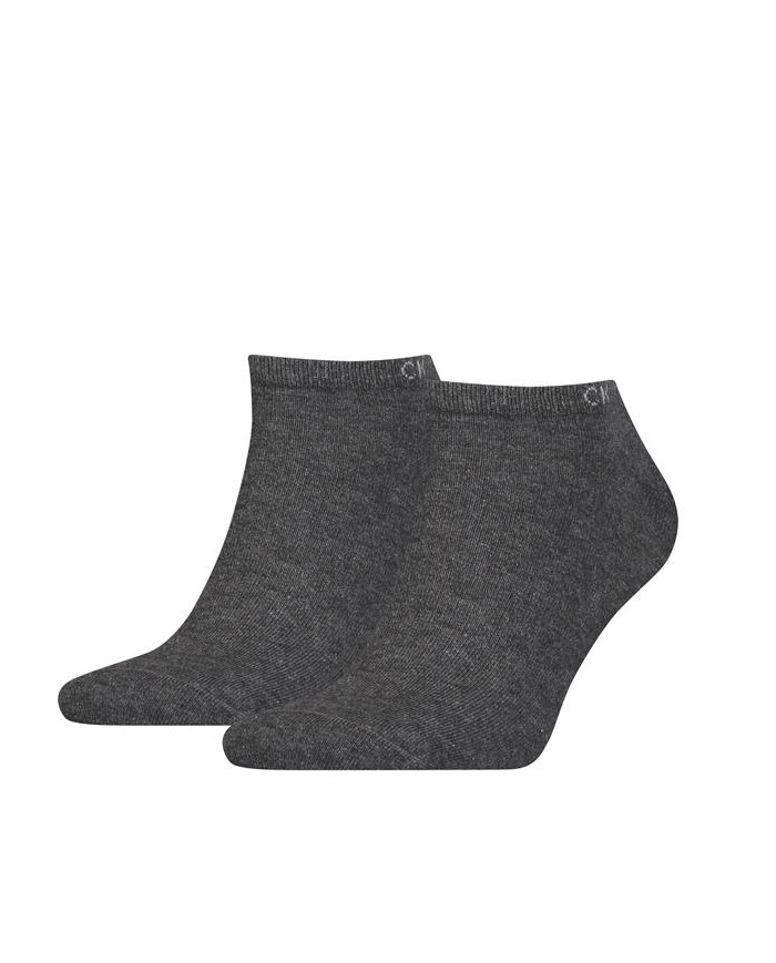 Calvin Klein Męskie Skarpety Ck Men Sneaker 2p 701218707003 Szary | Sklep Monotox