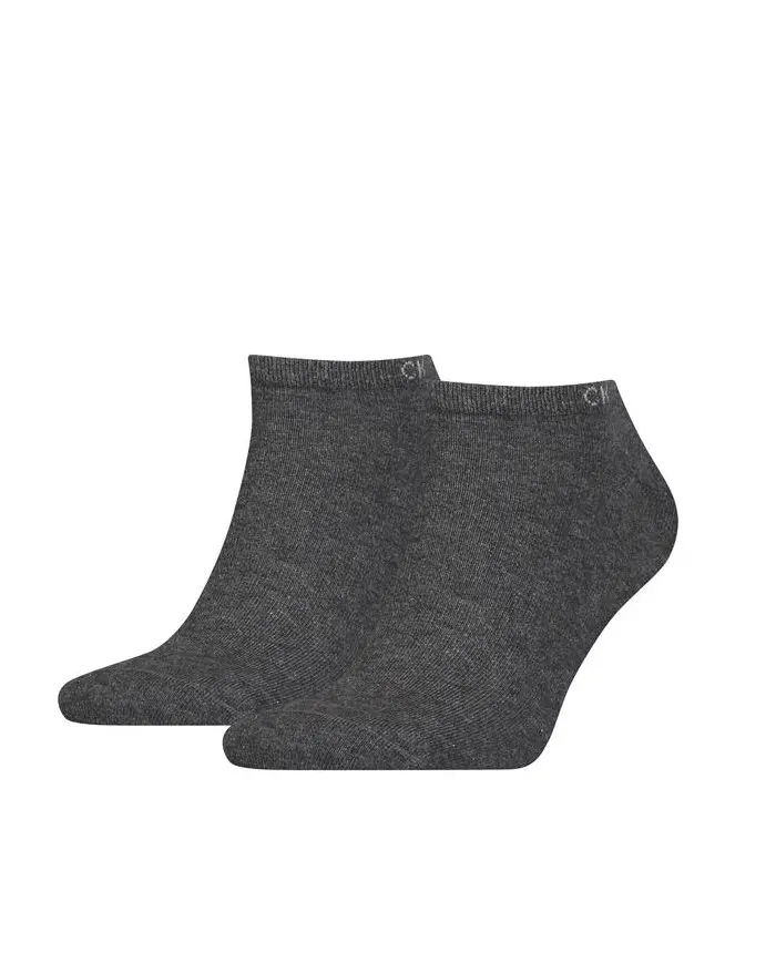 Calvin Klein Męskie Skarpety Ck Men Sneaker 2p 701218707003 Szary | Sklep Monotox