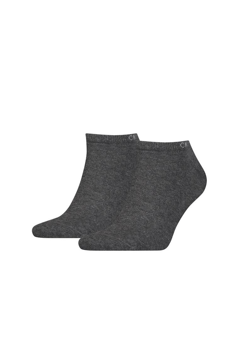 Calvin Klein Męskie Skarpety Ck Men Sneaker 2p 701218707003 Szary | Sklep Monotox