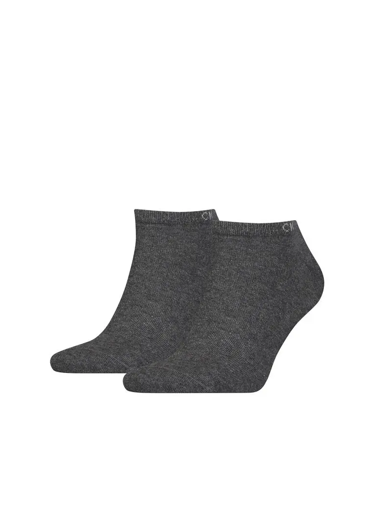 Calvin Klein Męskie Skarpety Ck Men Sneaker 2p 701218707003 Szary | Sklep Monotox