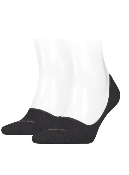 Calvin Klein Męskie Skarpety Ck Men Footie Mid Cut 2p 701218708001 Czarny | Sklep Monotox
