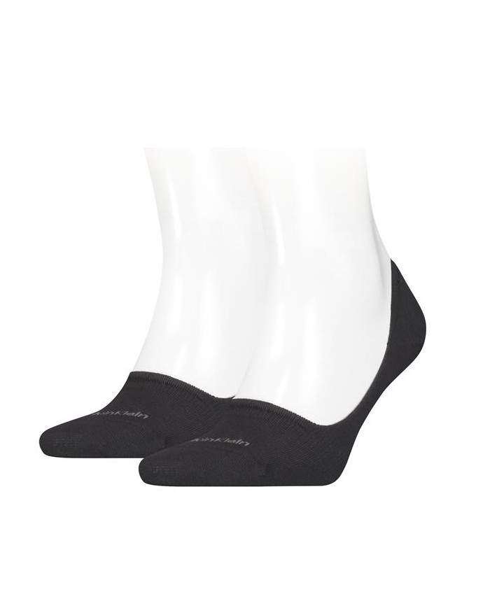 Calvin Klein Męskie Skarpety Ck Men Footie Mid Cut 2p 701218708001 Czarny | Sklep Monotox