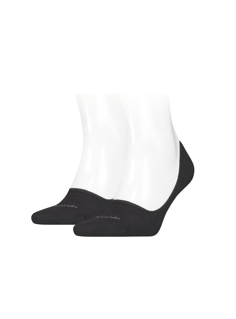 Calvin Klein Męskie Skarpety Ck Men Footie Mid Cut 2p 701218708001 Czarny | Sklep Monotox