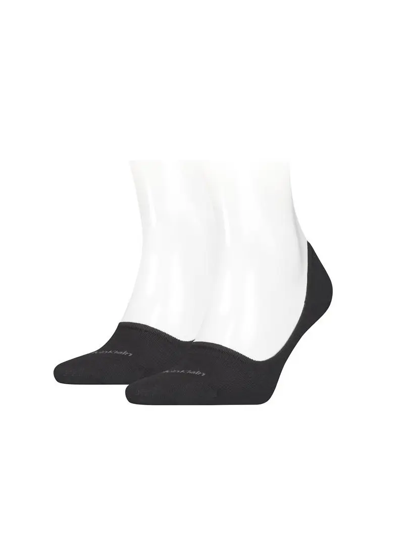 Calvin Klein Męskie Skarpety Ck Men Footie Mid Cut 2p 701218708001 Czarny | Sklep Monotox