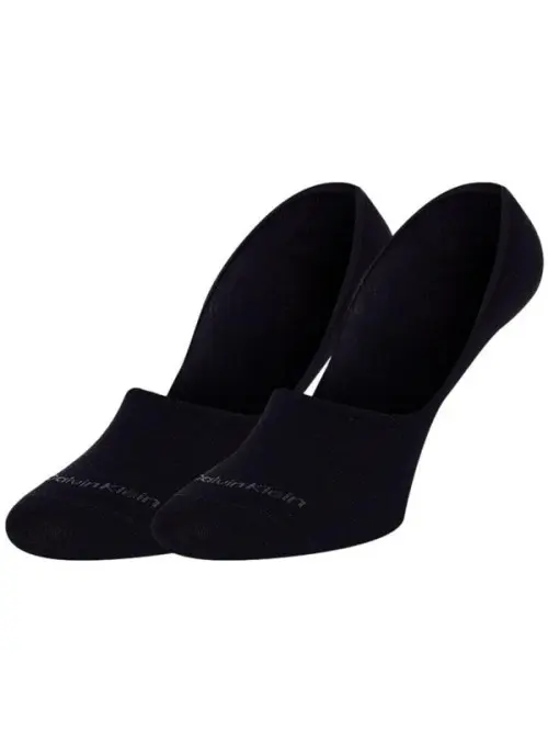 Calvin Klein Damskie Skarpety Ck Women Footie Mid Cut 2 701218771001 Czarny | Sklep Monotox