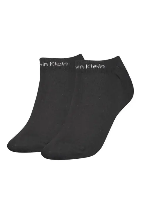 Calvin Klein Damskie Skarpety Ck Women Sneaker 2p Gripper 701218774001 Czarny | Sklep Monotox