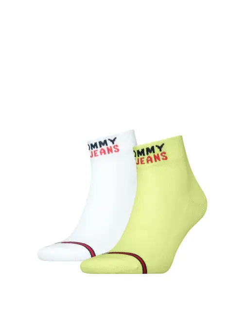 Tommy Hilfiger Męskie Skarpety Th Uni Tj Quarter 2p 701218956008 Biały | Sklep Monotox