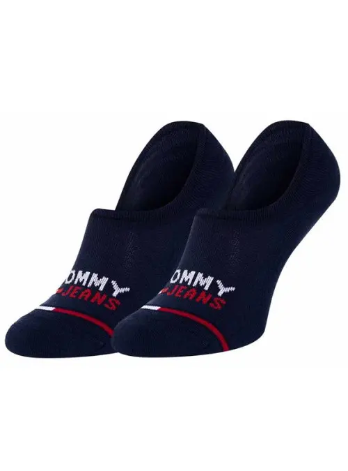 Tommy Hilfiger Męskie Skarpety Th Uni Tj No Show High Cut 2 701218958002 Granatowy | Sklep Monotox