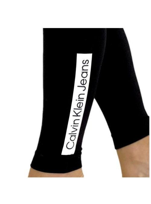 Calvin Klein Damskie Spodnie Ckj Women 1p Legging Logo 701219856001 Czarny | Sklep Monotox