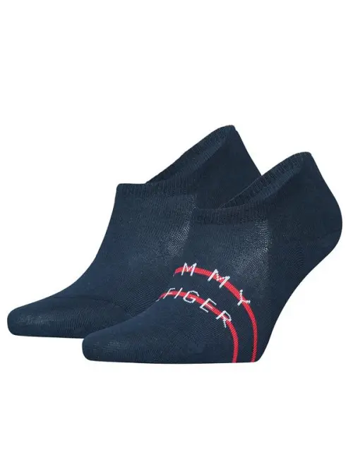 Tommy Hilfiger Męskie Skarpety Th Men Footie 2p 701222189004 Granatowy | Sklep Monotox