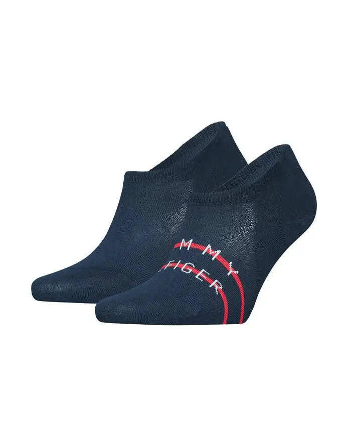 Tommy Hilfiger Męskie Skarpety Th Men Footie 2p 701222189004 Granatowy | Sklep Monotox